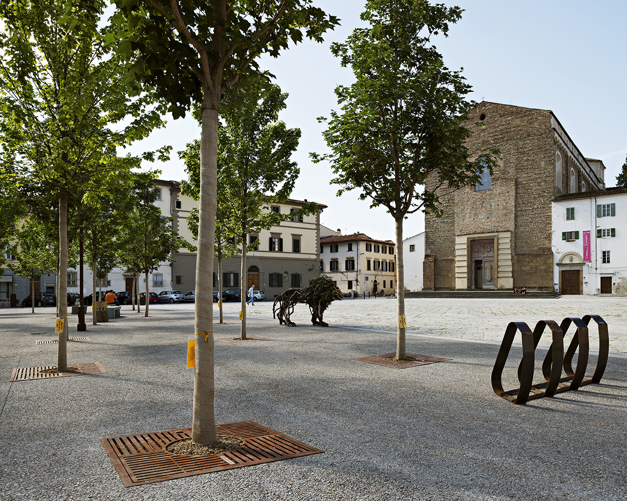 The New Piazza Del Carmine in Oltrarno , Florence - Italy-image-5